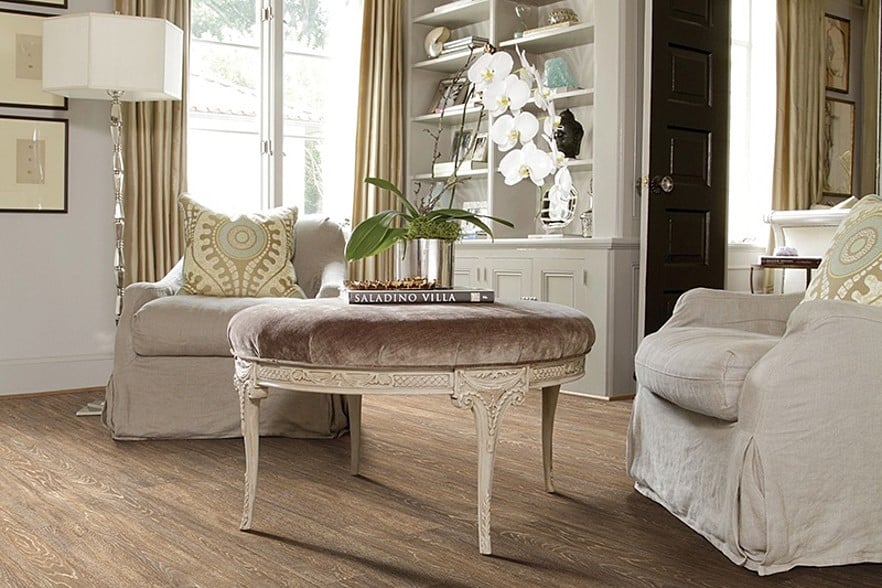 farmhouse living room flooring