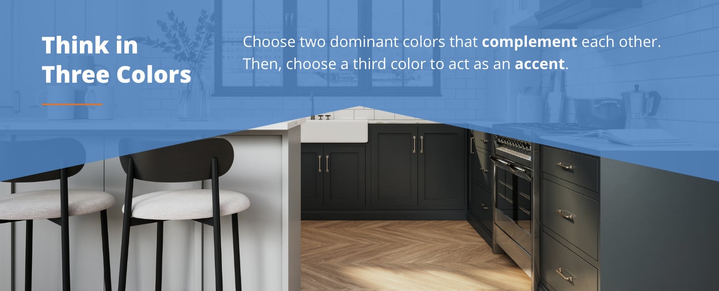 choosing kitchen cabinet and floor colors