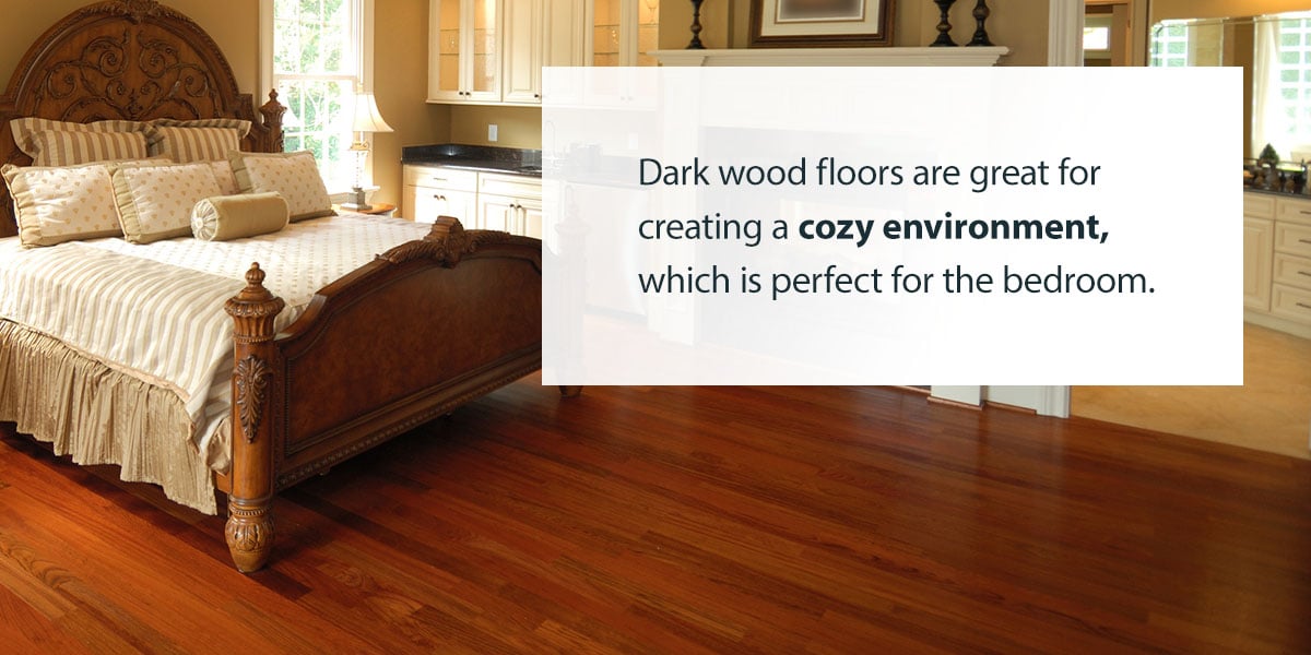 Dark deals hardwood floors