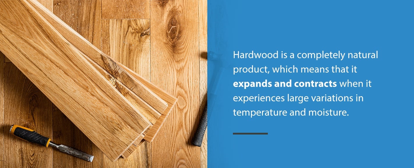 Hardwood Expands & Contracts