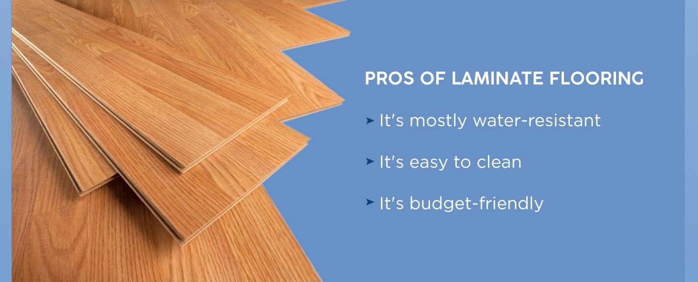 Pros of laminate flooring for laundry rooms