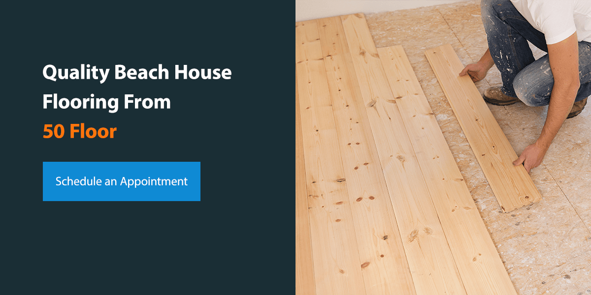 Quality Beach House Flooring With 50Floor