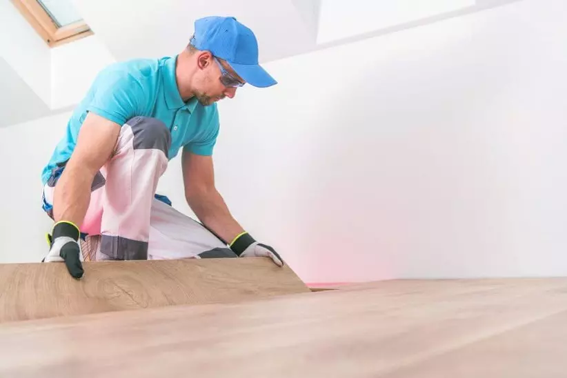 wooden floor installation
