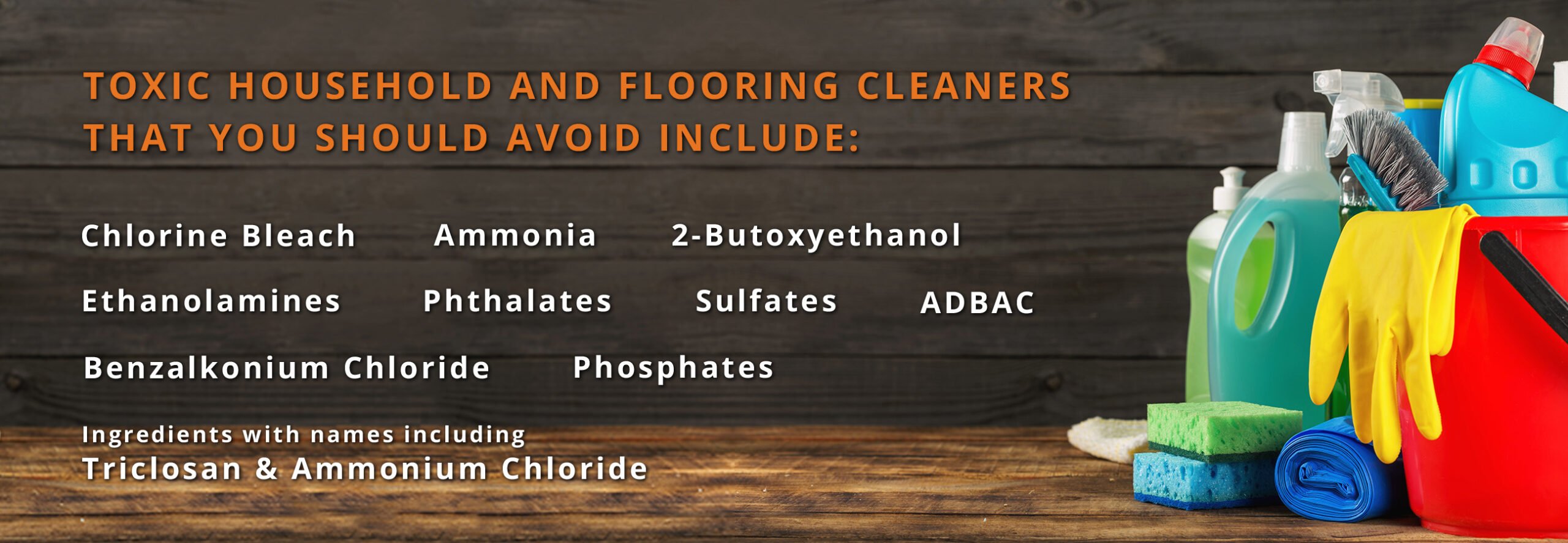 Which Household & Flooring Cleaners Are Safe for Pets & Children?