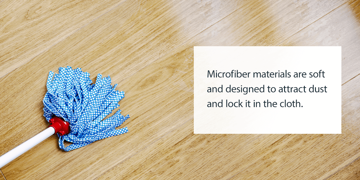 microfiber materials for dusting wood floors