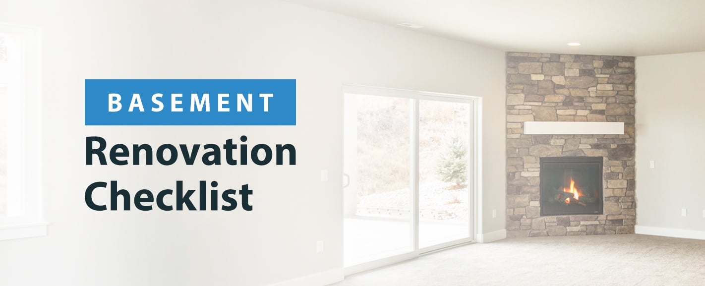 Basement Renovation Checklist