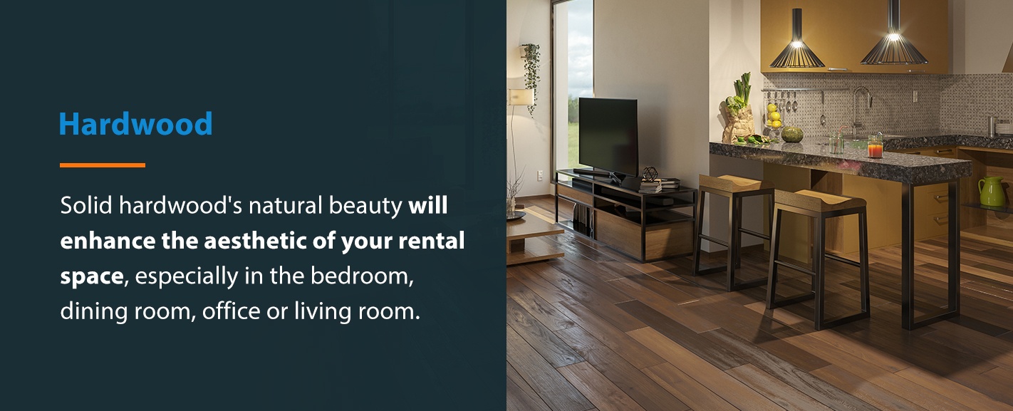 Hardwood in rental properties