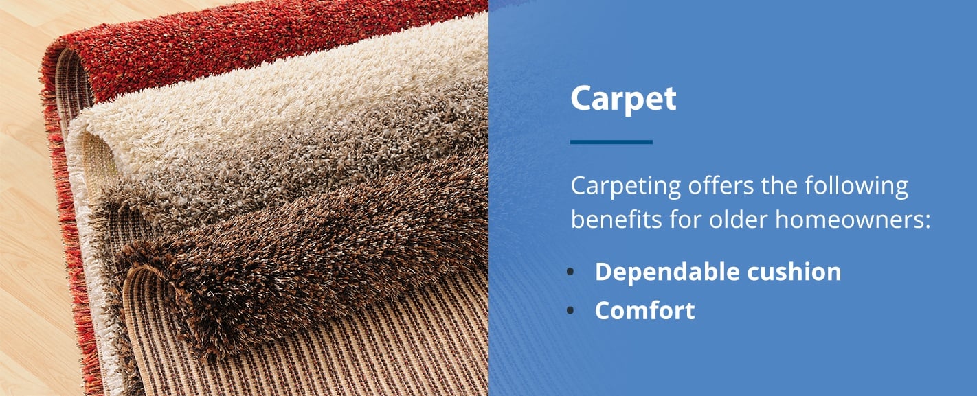 Carpet Benefits for Older Homeowners