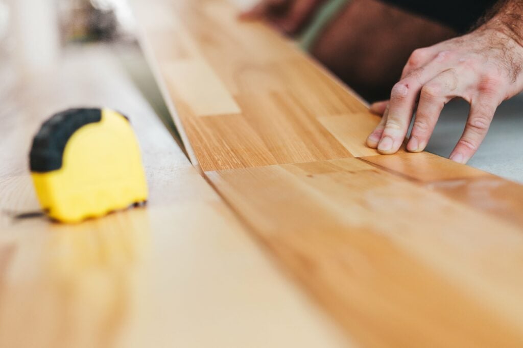 hardwood flooring planks