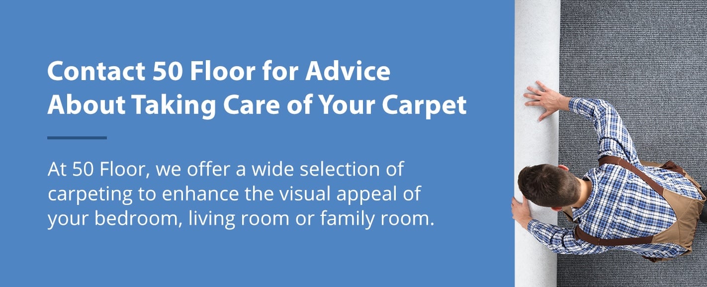 Contact 50Floor for Advice About Carpeting