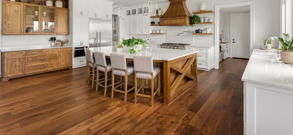 hardwood in kitchen