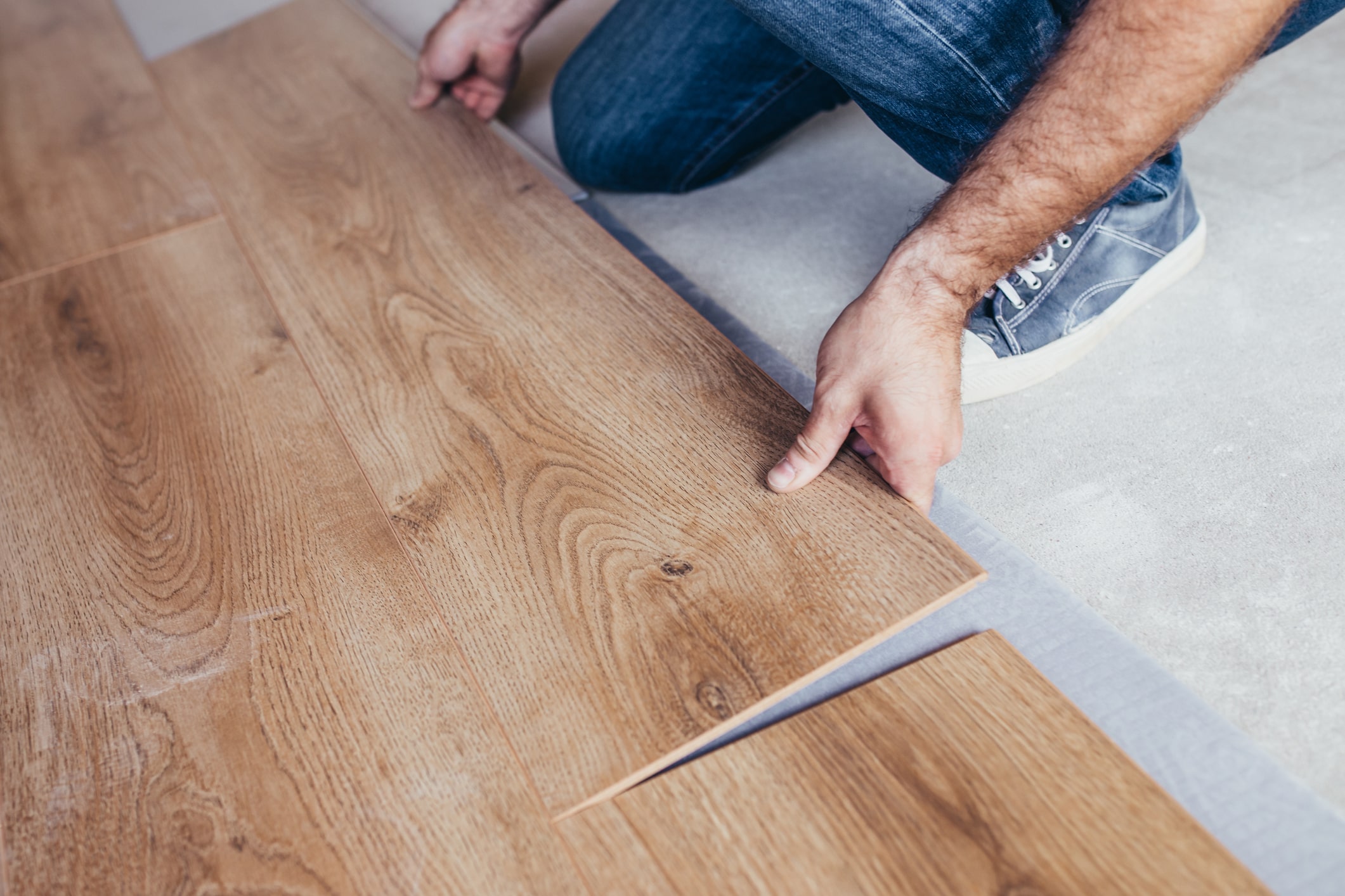 Wood Floor Installation 