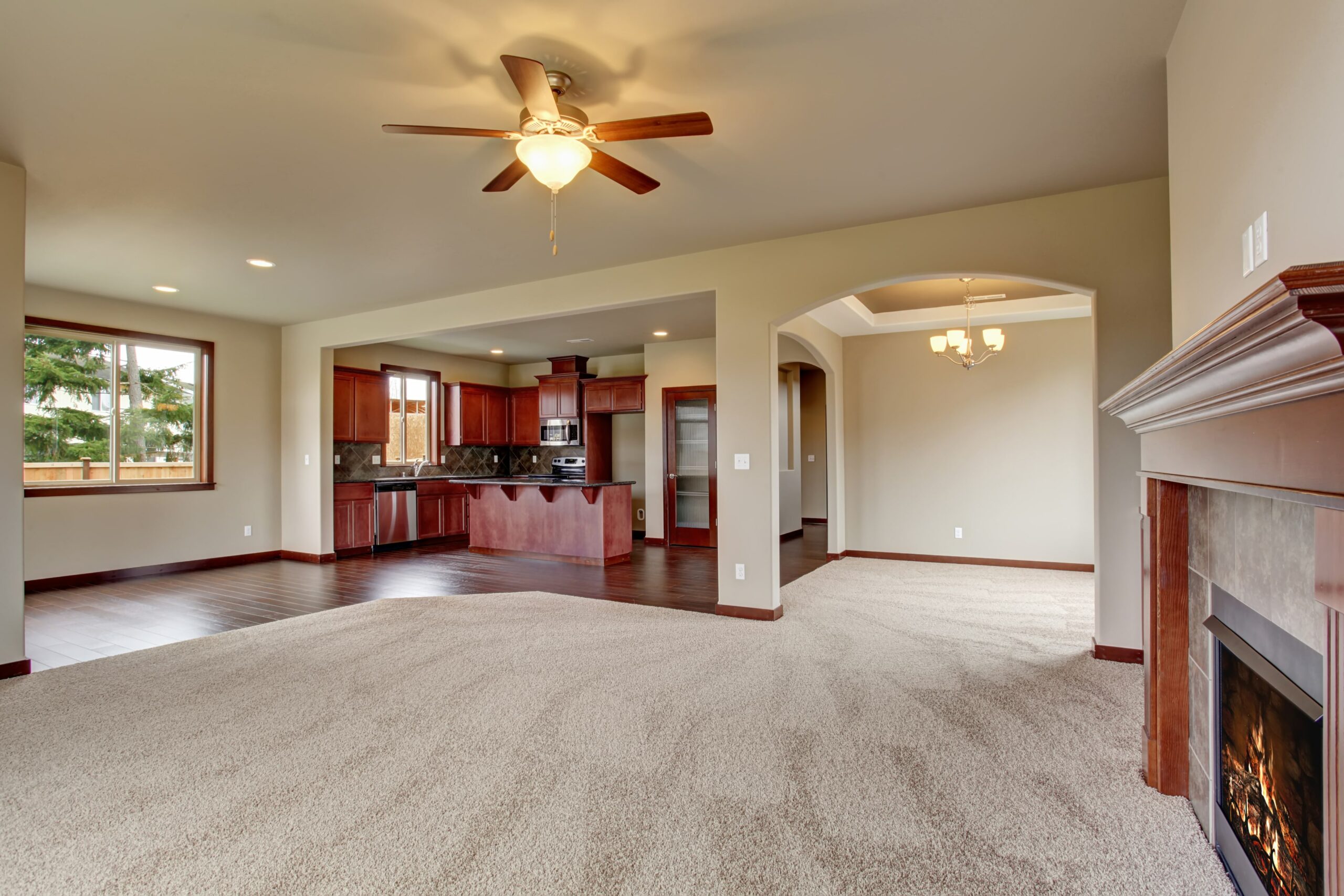 Floor Carpet in Living Room