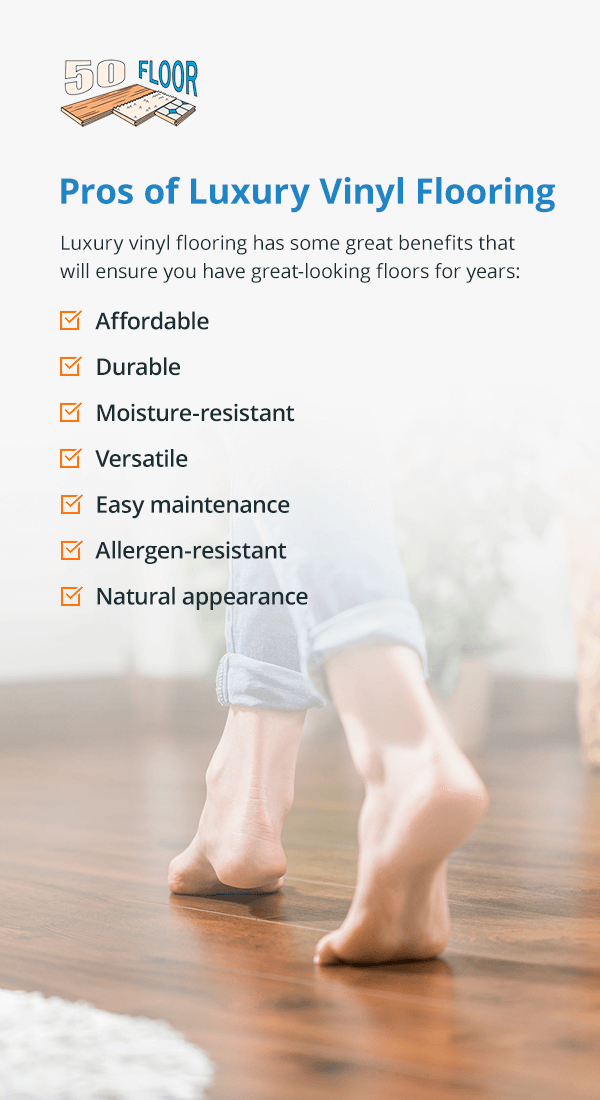 Pros of Luxury Vinyl Flooring