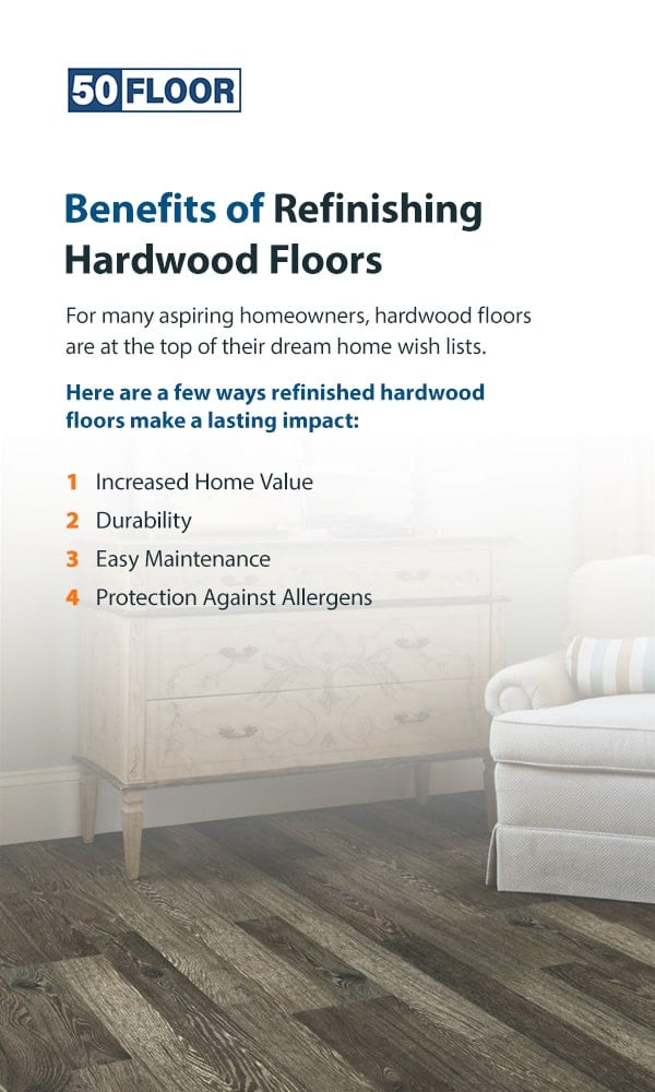 Benefits of Refinishing Hardwood Floors