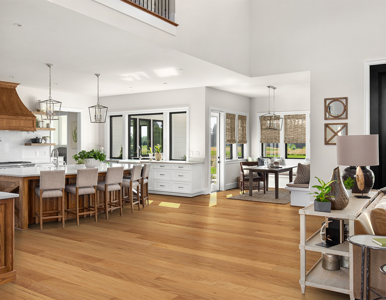 Johnson City Natural Engineered Hardwood Flooring 5" Wide