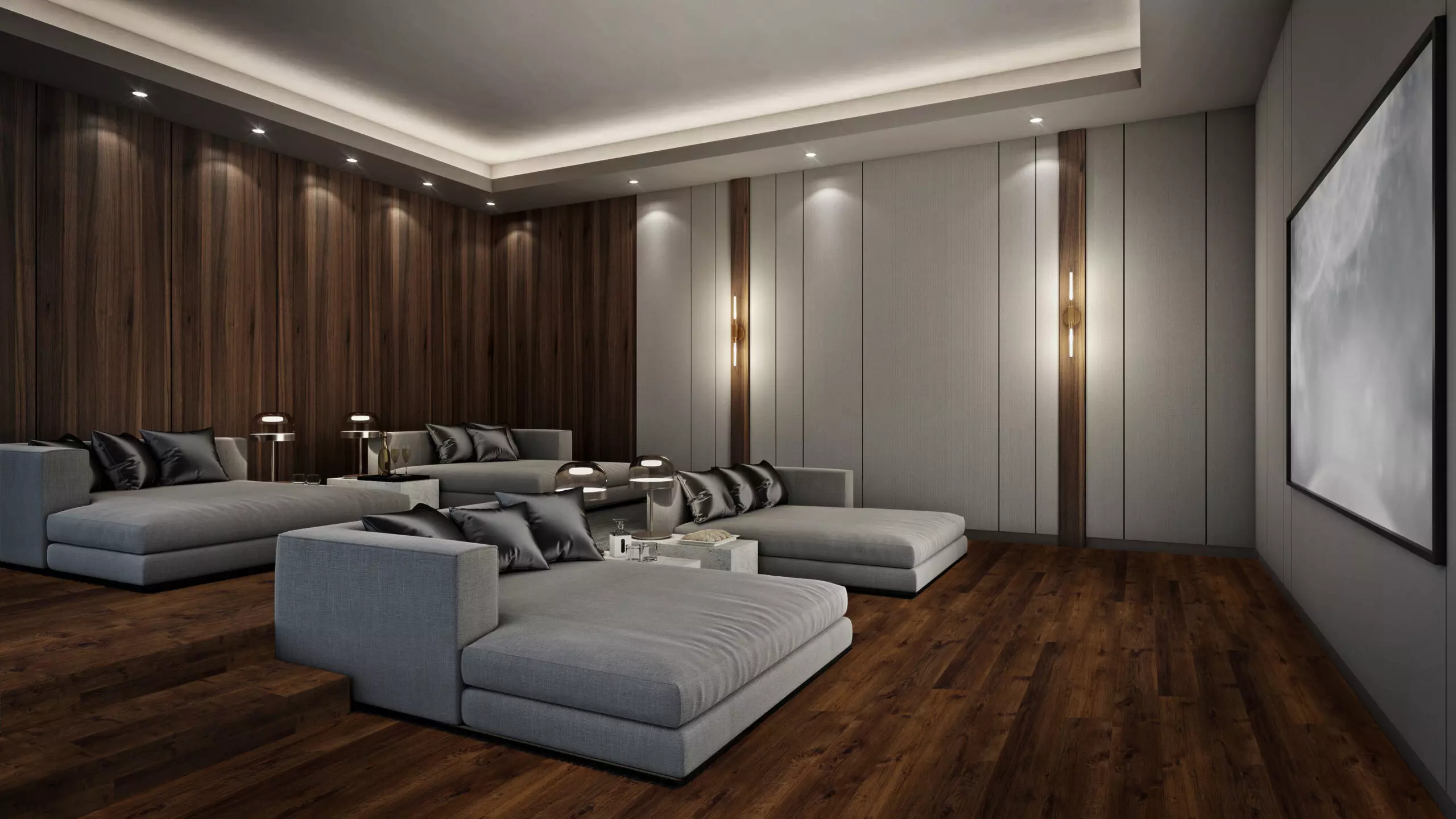 Chicago : Midway Mocha - Waterproof Luxury Vinyl Plank Flooring